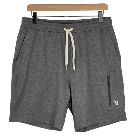 Vuori Sunday Performance Short 7.5" in Dusty Pine Heather Size M - Picture 8 of 10